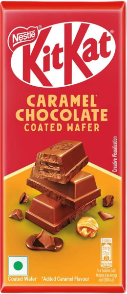 KitKat - Caramel Chocolate Coated Wafer 50g